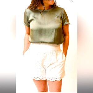 NEW WITH TAGS, Nation LTD Marie boxy tee, women’s size L